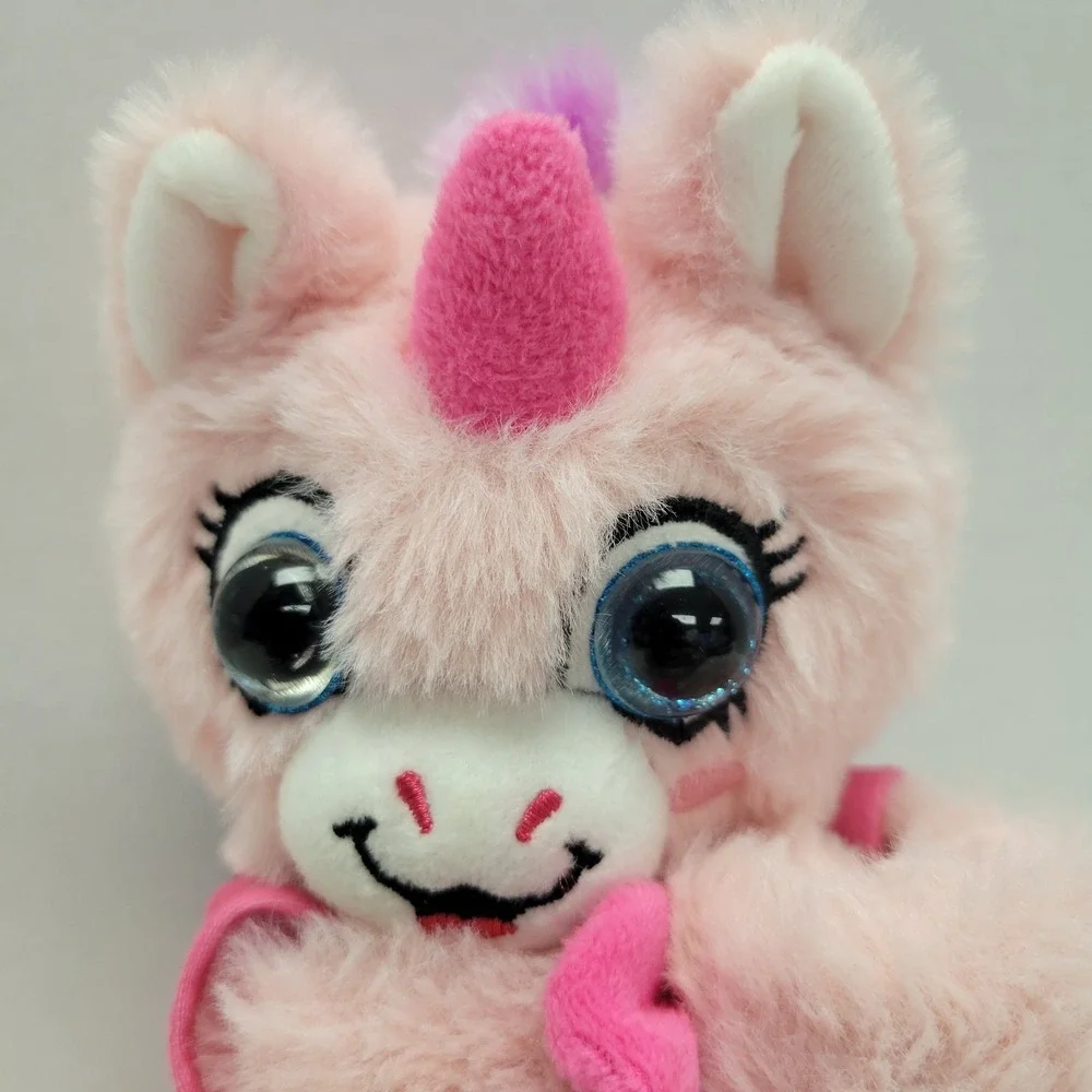 KIPP Brothers Pink Unicorn Select‎ Cupcake Wrap Around plush